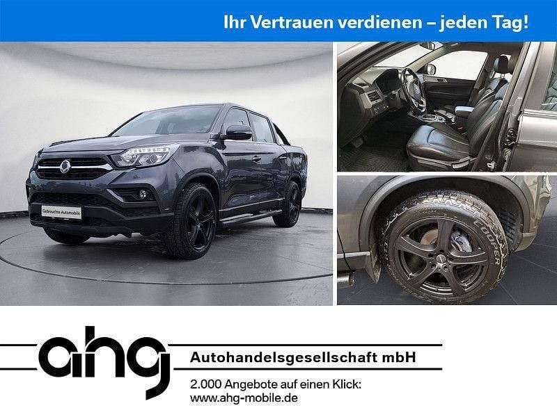 Schwarz Gebraucht 2019 Ssangyong (KGM) Musso SUV | 26.950 € - Bild 1/4