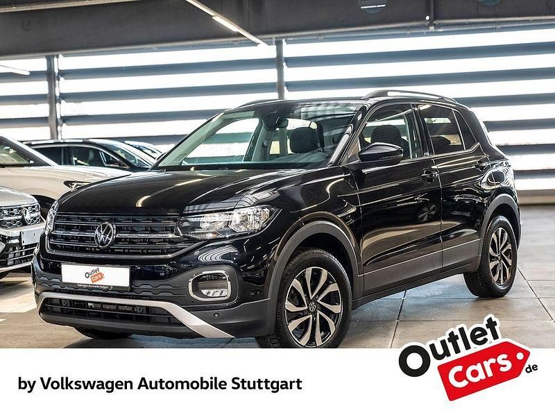 Schwarz Gebraucht 2022 VW T-Cross Active SUV | 15.930 € (Guter Preis) - Bild 1/4