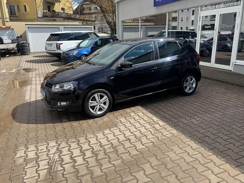 Gebraucht VW Polo Match 105 PS (77 kW) 2012 Schwarz Kleinwagen