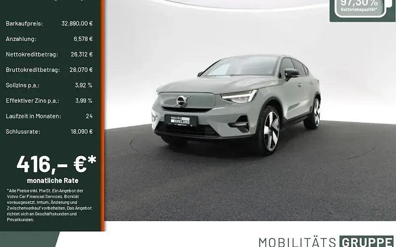 Gebraucht Volvo EC40 Plus 300 kW (408 PS) 2022 Grün SUV