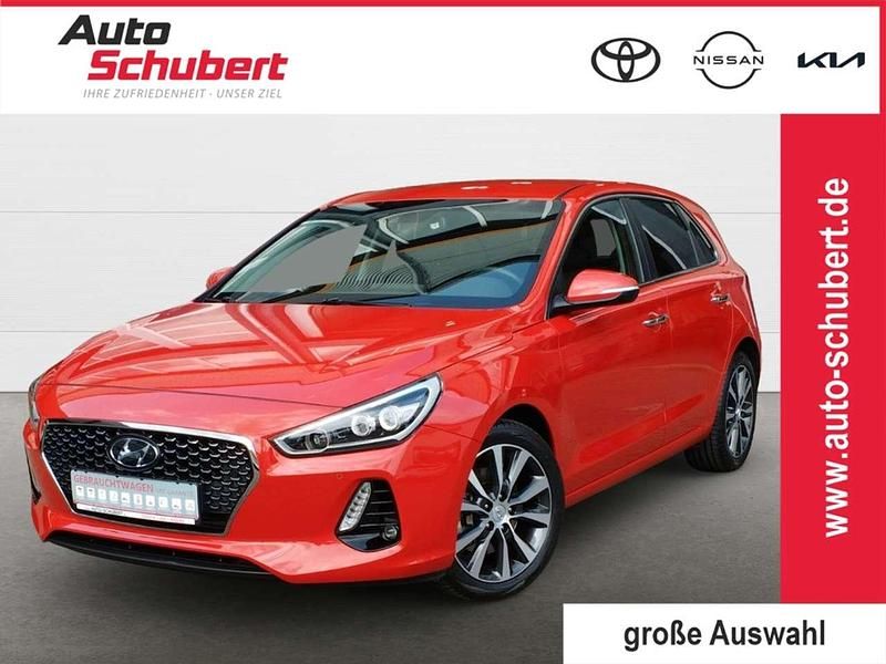 Rot Gebraucht 2018 Hyundai i30 Style Limousine | 14.890 € (Fairer Preis) - Bild 1/2