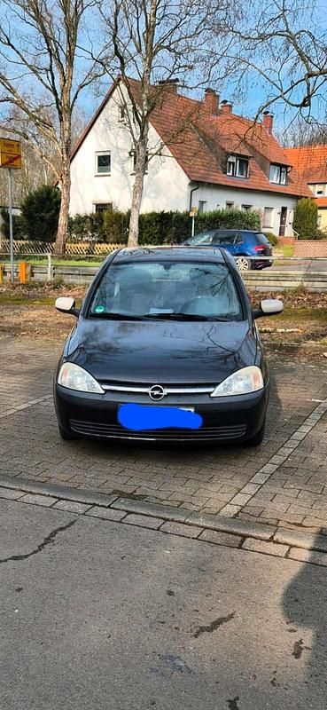 Schwarz Gebraucht 2003 Opel Corsa Kleinwagen | 795 € (Guter Preis) - Bild 1/4