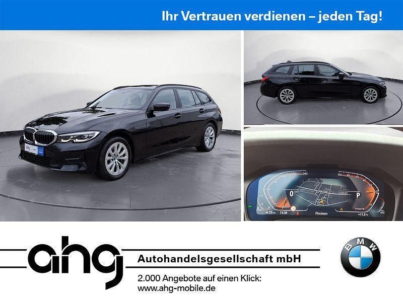 Schwarz Gebraucht 2021 BMW 330 Advantage Kombi | 28.920 € (Superpreis) - Bild 1/4