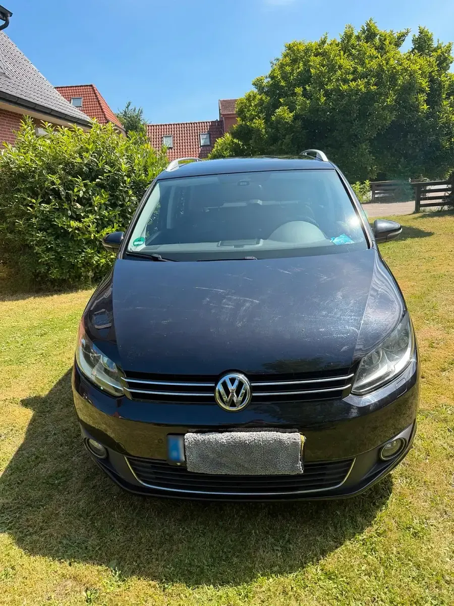 Gebraucht VW Touran 170 PS (125 kW) 2013 Schwarz Van / Kleinbus