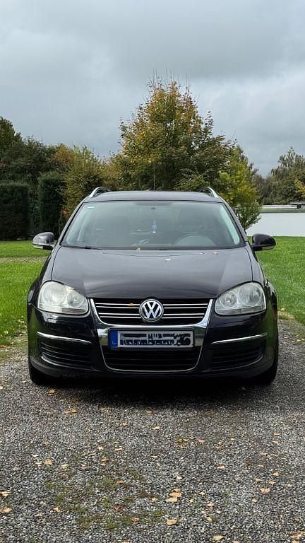 Schwarz Gebraucht 2008 VW Golf VI Comfortline Kombi | 1.200 € (Superpreis) - Bild 1/4