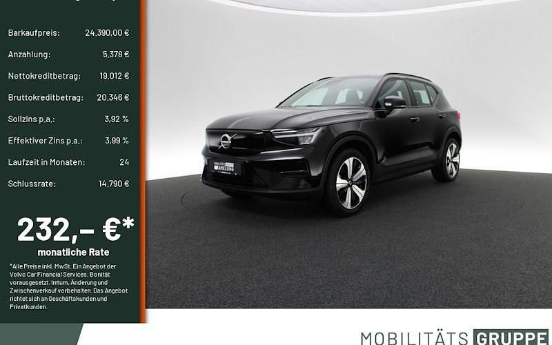 Gebraucht Volvo EX40 Core 169 kW (231 PS) 2022 Schwarz SUV