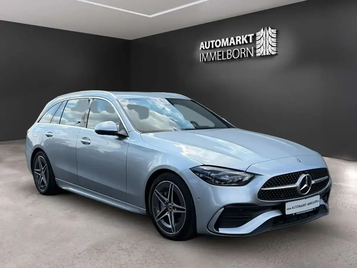Gebraucht Mercedes C220 AMG 220 PS (161 kW) 2023 Silber Limousine