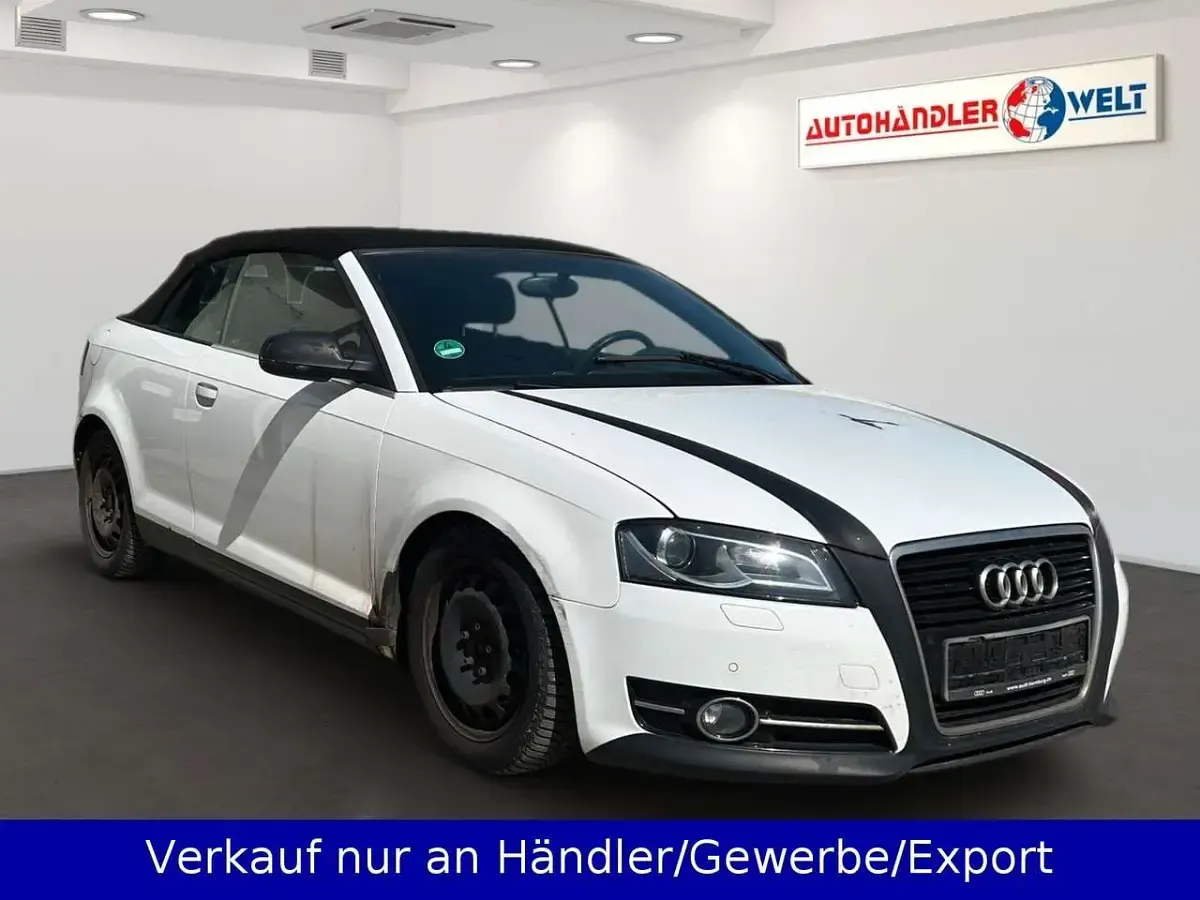 Gebraucht Audi A3 Cabriolet Sport 140 PS (102 kW) 2012 Weiß Cabrio