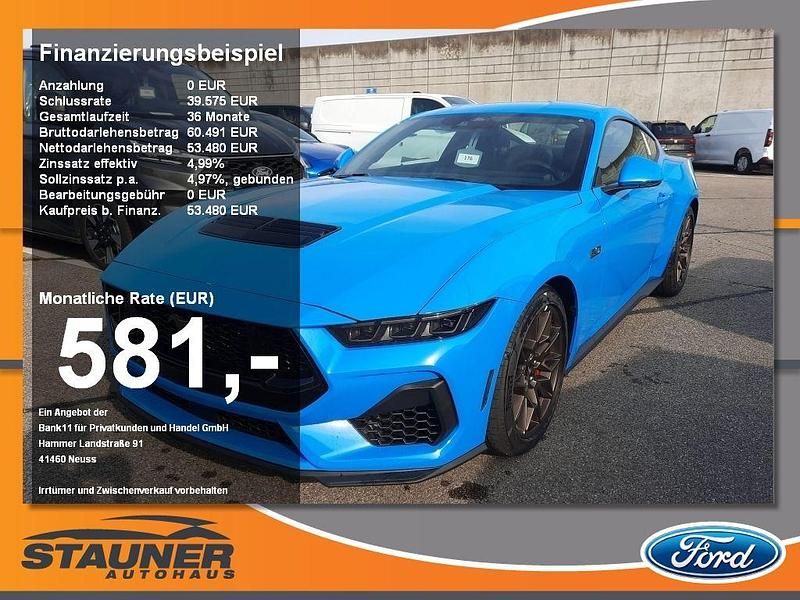 Neu Ford Mustang GT 446 PS (328 kW) 2026 Grabber blue Coupé