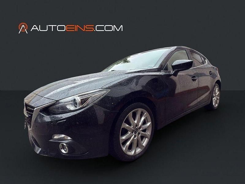 Gebraucht Mazda 3 Sports-Line 150 PS (110 kW) 2015 Schwarz Limousine