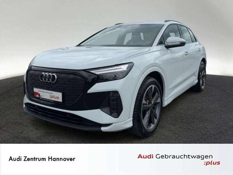 2y gletscherweiß metallic Gebraucht 2022 Audi e-tron Advanced SUV | 28.450 € (Guter Preis) - Bild 1/4