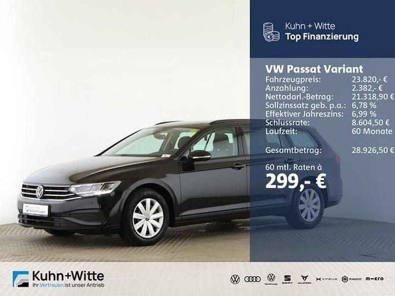 Deep black perleffekt Gebraucht 2022 VW Passat Conceptline Kombi | 23.820 € (Guter Preis) - Bild 1/1