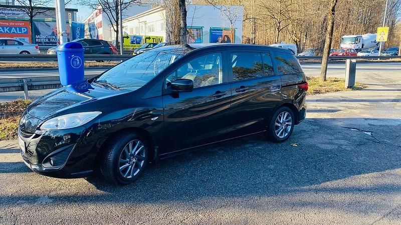 Gebraucht Mazda 5 Edition 116 PS (85 kW) 2012 Van / Kleinbus
