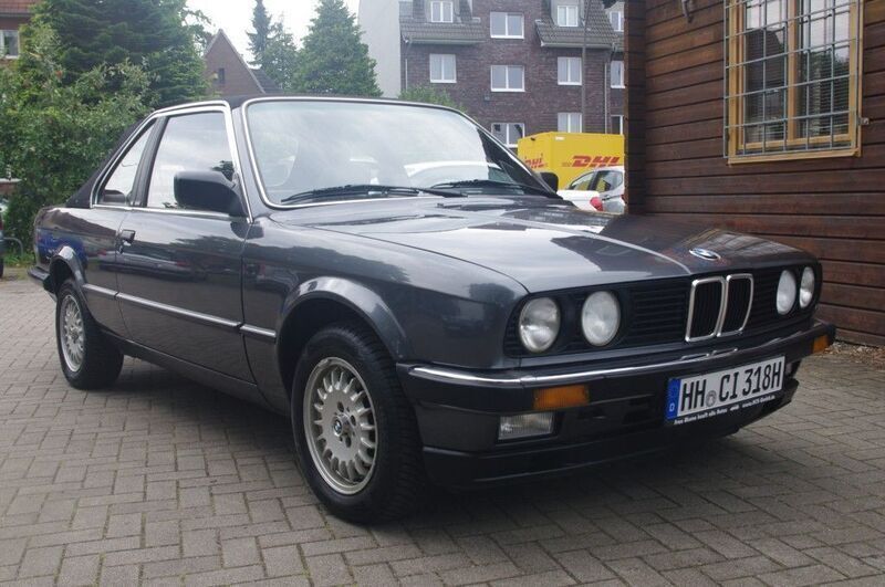 Graphitgraumetallic Gebraucht 1983 BMW 318 Cabriolet Cabrio | 10.990 € - Bild 1/4