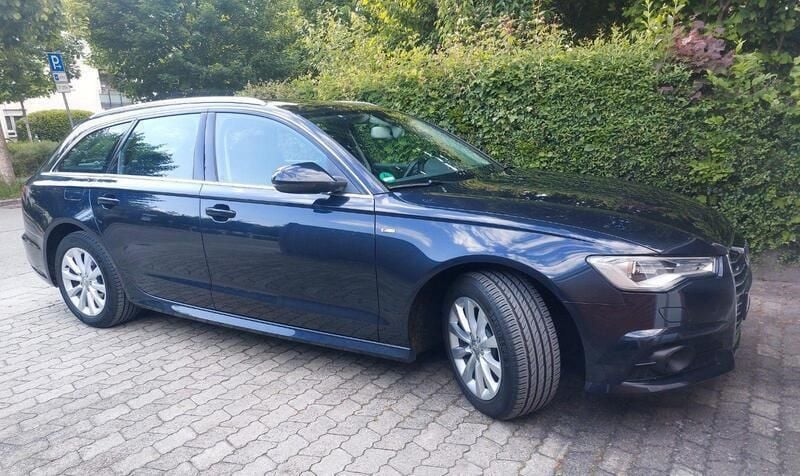 Blau Gebraucht 2017 Audi A6 Ambiente Kombi | 20.500 € (Superpreis) - Bild 1/4