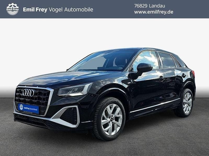 Mythos black metallic Gebraucht 2023 Audi Q2 S-Line SUV | 25.500 € (Guter Preis) - Bild 1/3