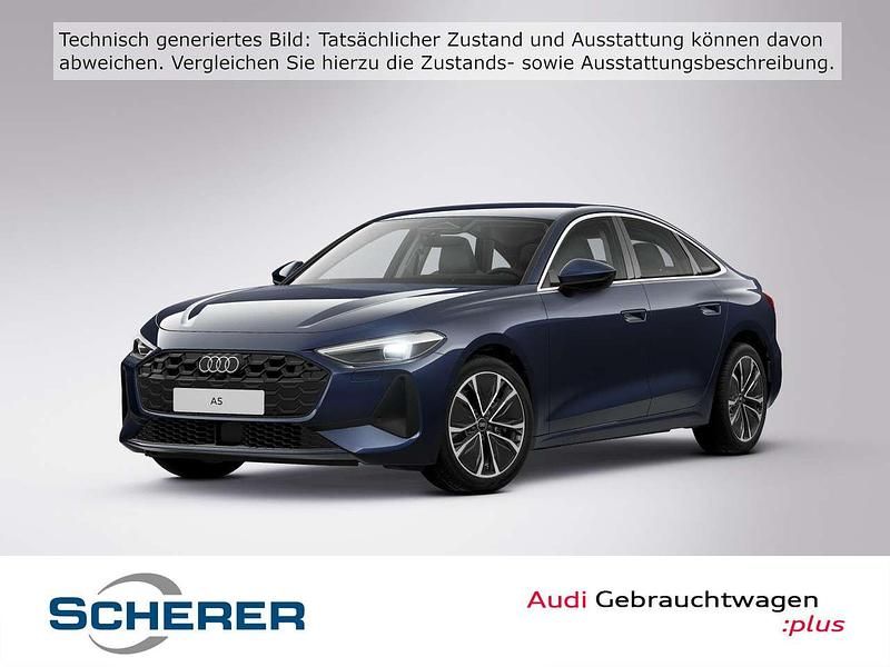 Firmamentblau metallic (metallic) Gebraucht 2025 Audi A5 Ambiente Coupé | 45.600 € (Superpreis) - Bild 1/4
