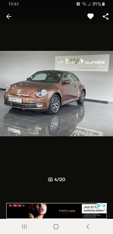Braun Gebraucht 2016 VW Beetle Allstar Limousine | 14.300 € (Fairer Preis) - Bild 1/4