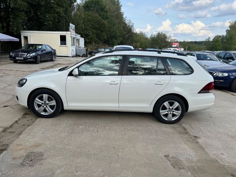 Gebraucht VW Golf VI Trendline 105 PS (77 kW) 2012 Weiß Kleinwagen