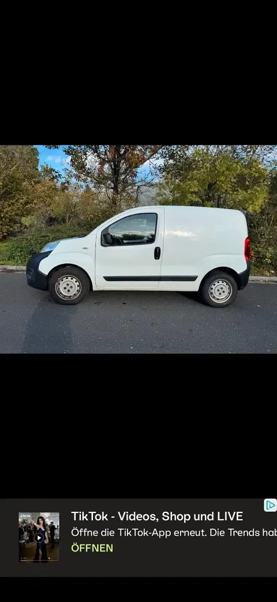 Gebraucht Fiat Fiorino 80 PS (58 kW) 2016 Weiß Van / Kleinbus