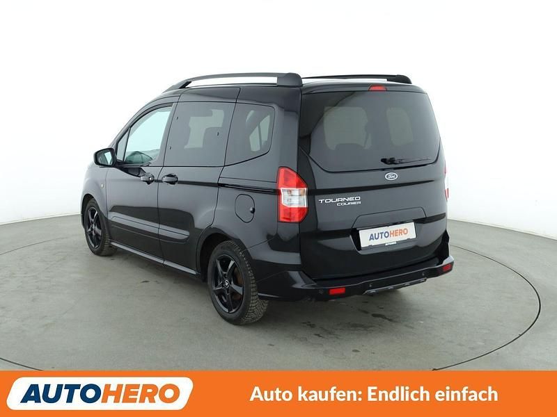 Gebraucht Ford Tourneo Courier Sport 101 PS (74 kW) 2021 Schwarz Van / Kleinbus