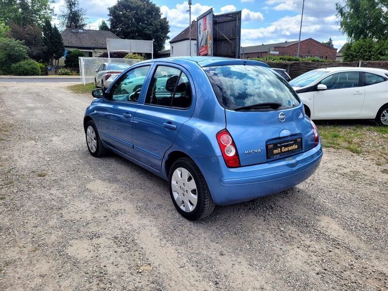 Gebraucht Nissan Micra Acenta 80 PS (58 kW) 2006 Blau Kleinwagen