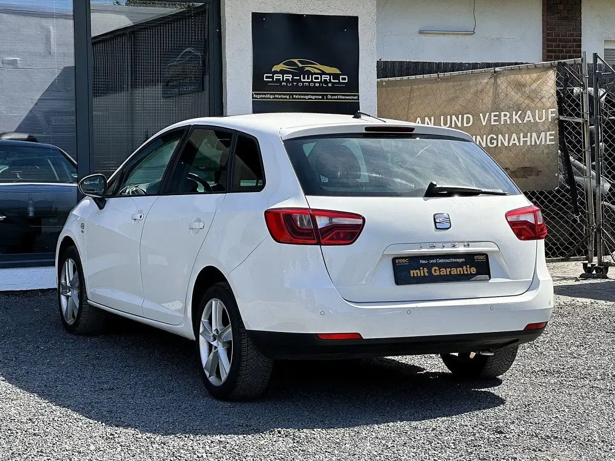 Gebraucht Seat Ibiza ST Style 105 PS (77 kW) 2012 Weiß Kombi