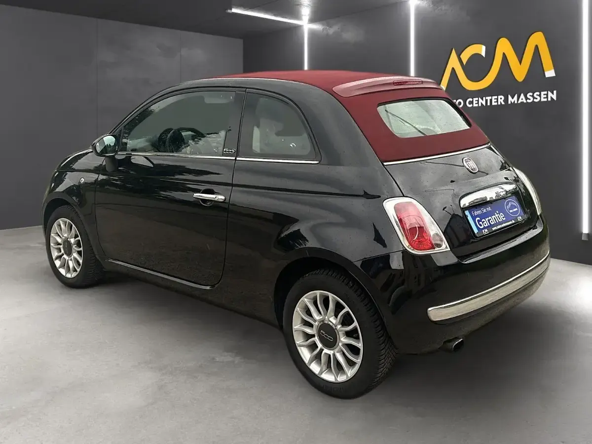 Gebraucht Fiat 500C Lounge 86 PS (63 kW) 2012 Schwarz Cabrio