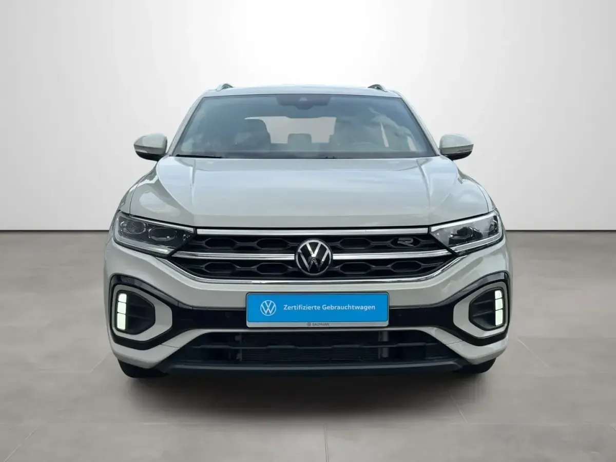Gebraucht VW T-Roc R-line 110 PS (80 kW) 2022 Silber SUV