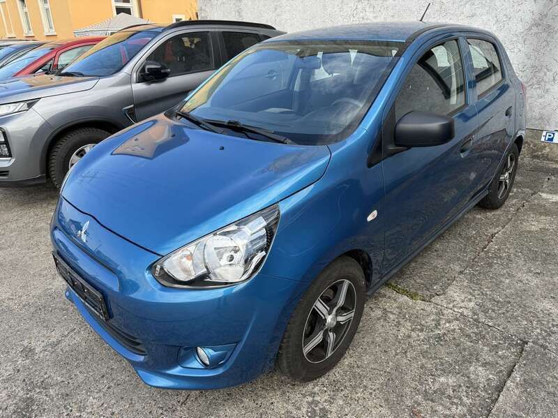 Atollblau (p) Gebraucht 2016 Mitsubishi Space Star Diamant Edition Kleinwagen | 5.900 € (Etwas zu teuer) - Bild 1/4