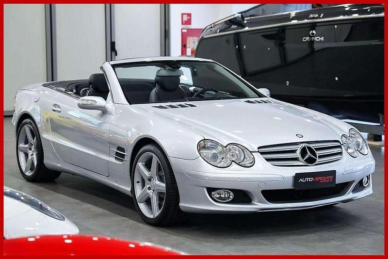 Gebraucht Mercedes SL350 272 PS (200 kW) 2006 Silber Cabrio