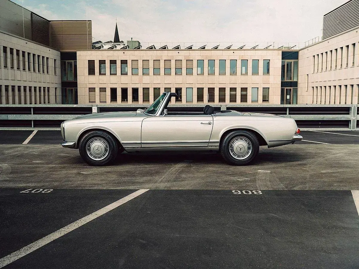 Gebraucht Mercedes SL280 170 PS (125 kW) 1970 Silber Cabrio