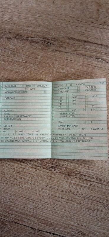 Gebraucht Opel Corsa Comfort 58 PS (42 kW) 2001 Blau Limousine