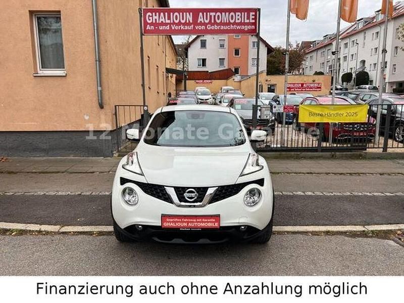 Weiß Gebraucht 2017 Nissan Juke Tekna SUV | 15.999 € (Teuer) - Bild 1/4