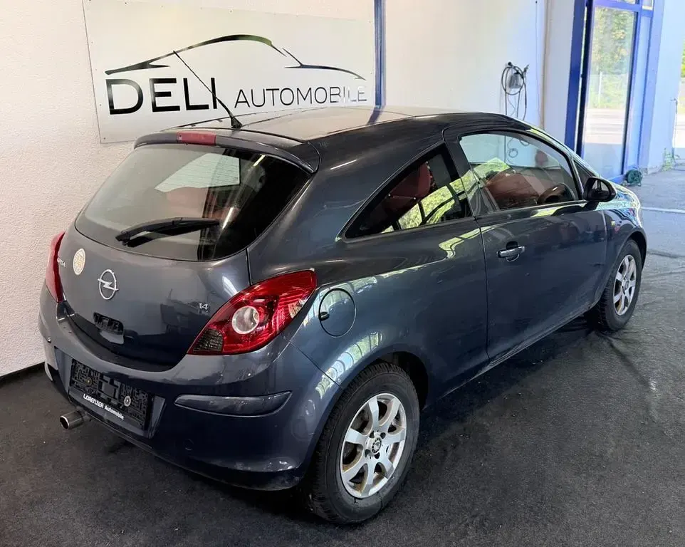 Gebraucht Opel Corsa Edition 90 PS (66 kW) 2008 Blau Kleinwagen