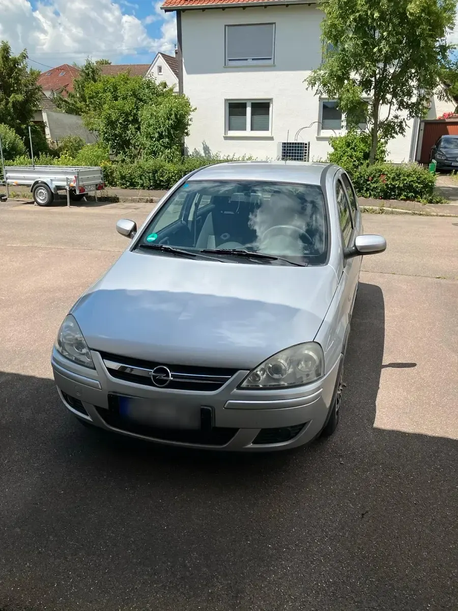 Gebraucht Opel Corsa 80 PS (58 kW) 2006 Silber Kleinwagen