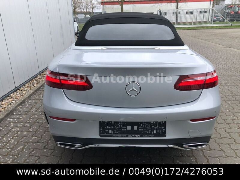 Gebraucht Mercedes E220 AMG line 194 PS (142 kW) 2020 Iridiumsilber  metalliclack Cabrio