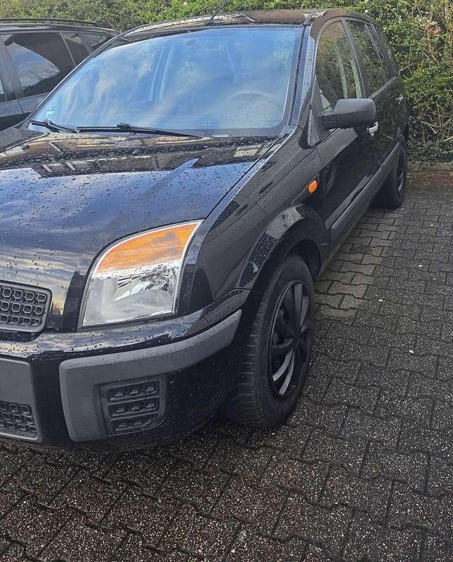 Gebraucht Ford Fusion Style 80 PS (58 kW) 2008 Schwarz Kleinwagen