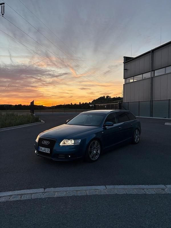 Blau Gebraucht 2008 Audi A6 Kombi | 6.000 € (Fairer Preis) - Bild 1/4