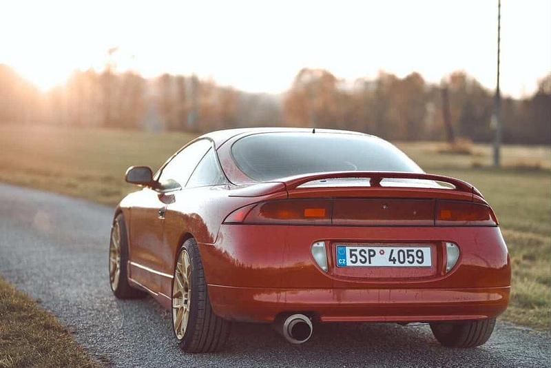 Gebraucht Mitsubishi Eclipse 145 PS (106 kW) 1996 Rot Coupé