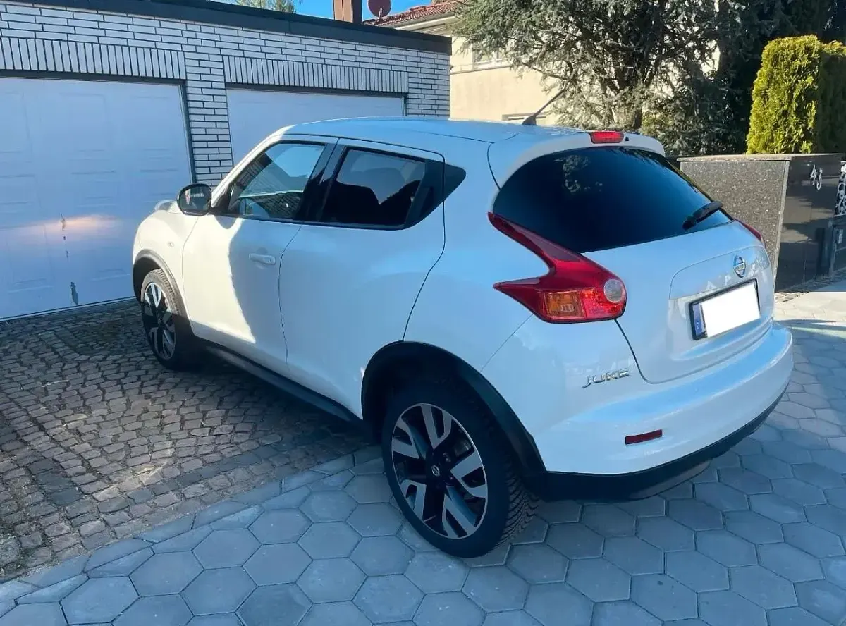 Second-hand Nissan Juke 117 CP (86 kW) 2014 Alb SUV