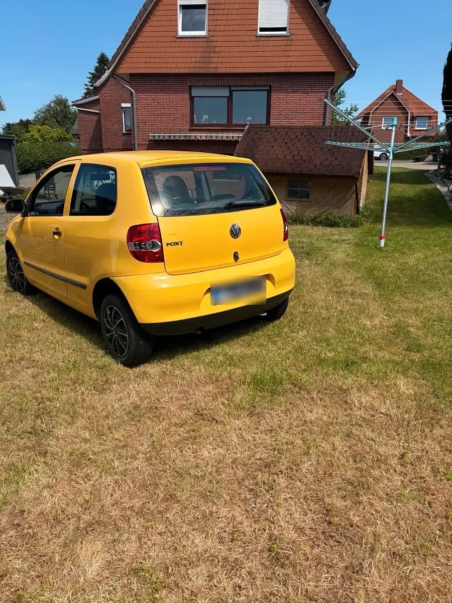 Gebraucht VW Fox 55 PS (40 kW) 2006 Gelb Kleinwagen