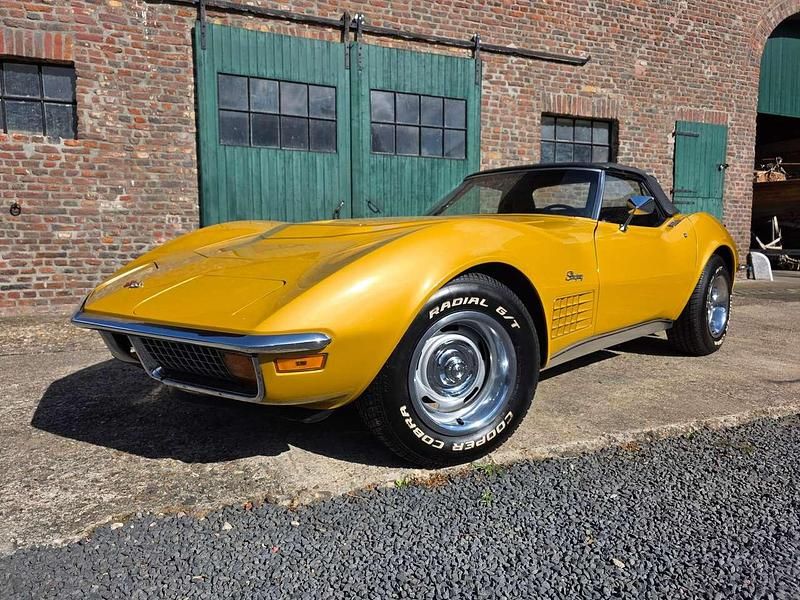 Gelb Gebraucht 1971 Corvette Stingray Cabrio | 39.500 € - Bild 1/4