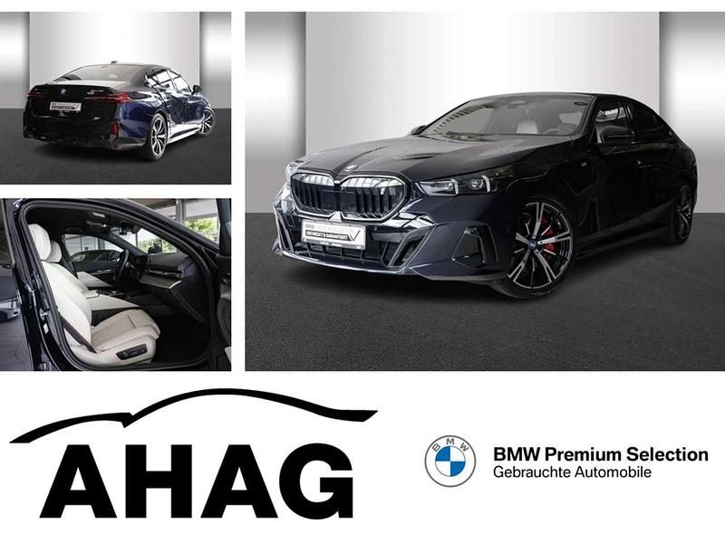 M carbonschwarz metallic Gebraucht 2024 BMW i5 Limousine | 55.940 € - Bild 1/4