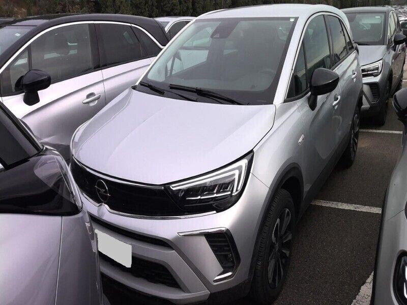 Grau silber/grau metallic (metallic) Gebraucht 2024 Opel Crossland Elegance SUV | 17.860 € (Superpreis) - Bild 1/4