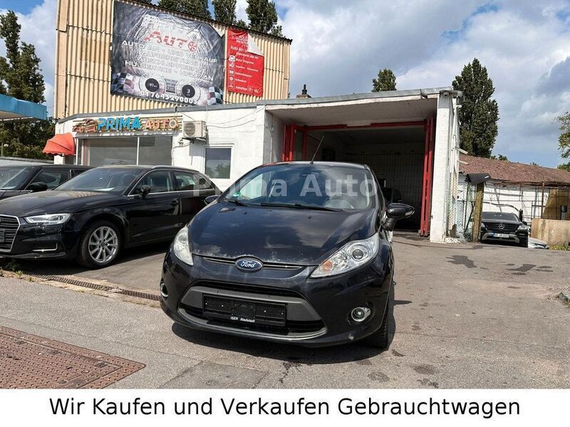 Schwarz Gebraucht 2012 Ford Fiesta Titanium Kleinwagen | 1.299 € (Superpreis) - Bild 1/4