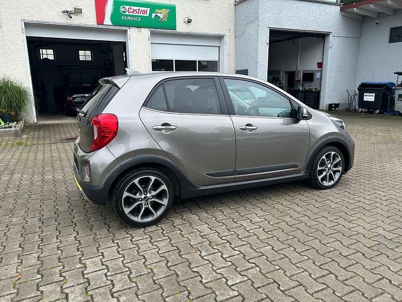 Gebraucht Kia Picanto X-Line 101 PS (74 kW) 2018 Silber Kleinwagen