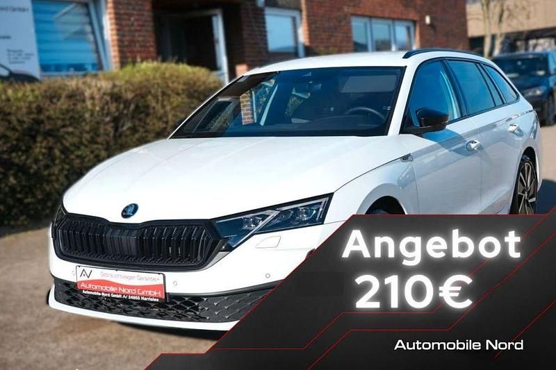 Gebraucht Skoda Octavia SportLine 150 PS (110 kW) 2024 Moon weiß metallic Kombi