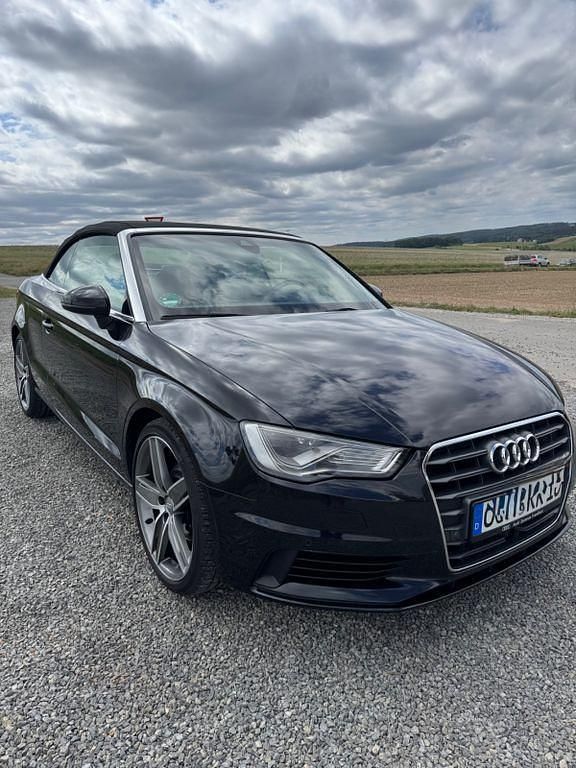 Schwarz Gebraucht 2014 Audi A3 Cabriolet Ambition Cabrio | 14.050 € (Fairer Preis) - Bild 1/4