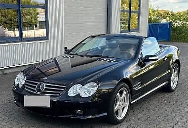 Gebraucht Mercedes SL500 306 PS (225 kW) 2005 Schwarz Cabrio